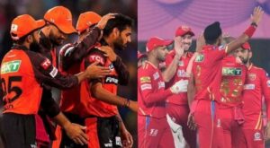 Sunrisers Hyderabad vs Punjab Kings.