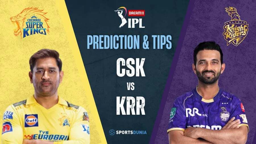 April 11, Friday IPL 2025: Chennai Super Kings vs Kolkata Knight Riders Chennai.