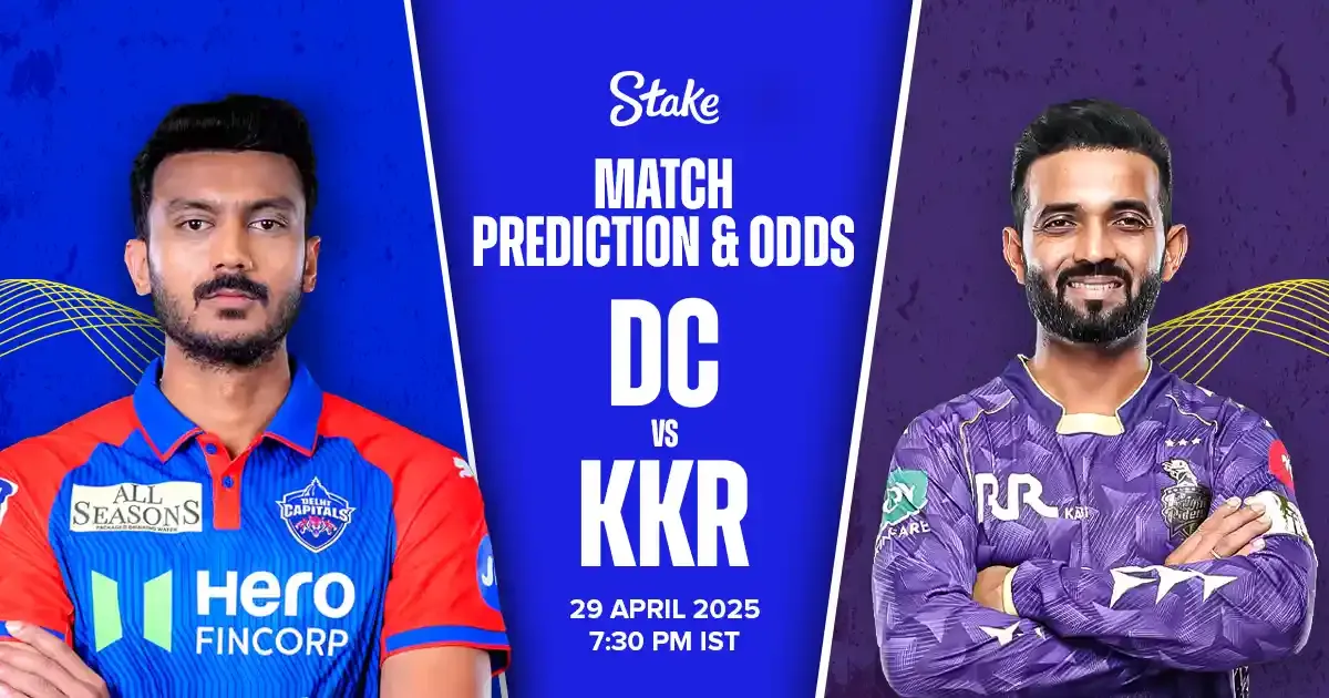 Delhi Capitals vs Kolkata Knight Riders: IPL 2025 Match Preview-April 29, Delhi.