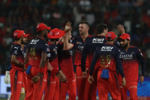 RCB vs RR IPL 2025: Hazlewood's explosive bowling, RCB win by 11 runs.