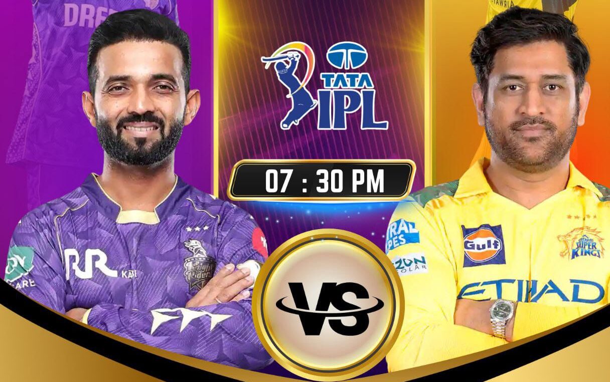 7 May IPL 2025 Chennai Super Kings edge Kolkata Knight Riders in thrilling 2-wicket win.