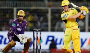 7 May IPL 2025 Chennai Super Kings edge Kolkata Knight Riders in thrilling 2-wicket win.