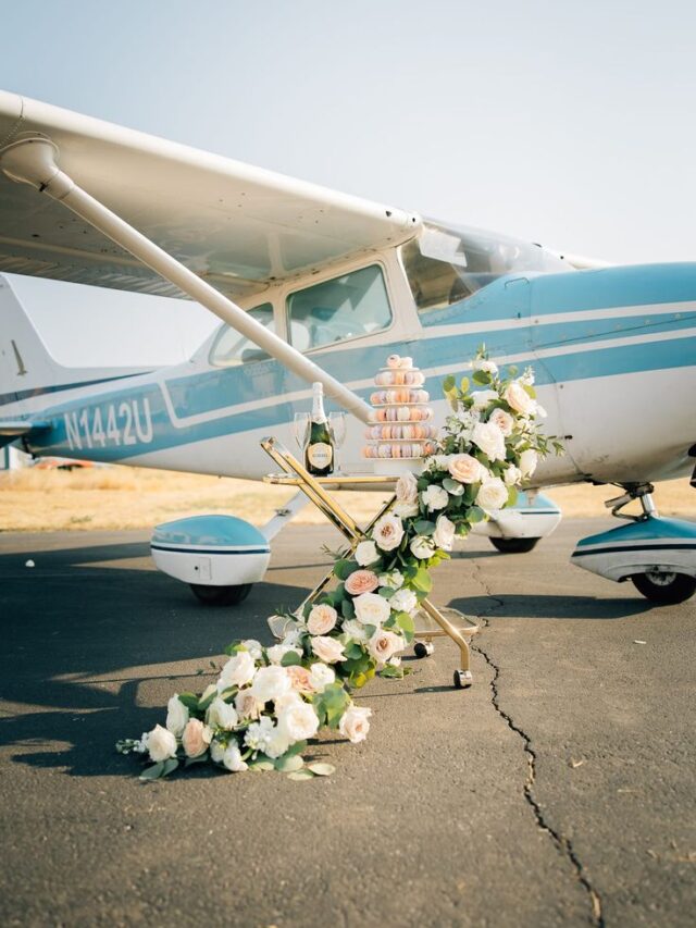 Booking a Private Jet for Events and Weddings.