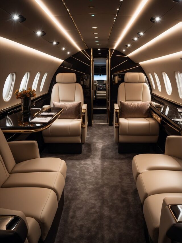 Inside the Best Private Jet in the World: 10 Jaw-Dropping Luxuries.